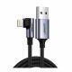 UGreen USB 2.0 Sync & Charging Cable, 1M, Black, 60521, by Naheed on Installments