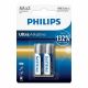 Philips Ultra Alkaline AAA Battery, 2-Pack, LR6 MIGNON, by Naheed on Installments