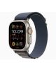 Apple Watch Ultra 2 49mm Titanium Case With Alpine Loop-Blue-GPS - On Installments - IS-0107