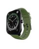 Ronin Smart Watch With Black Dial (R-06)-Grass Green - ISPK-0108