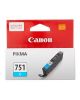 Canon Pixma Cyan Dye Ink Tank 7ml (CLI-751C) - On Installments - IS-0114