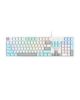 A4tech Bloody RGB Mechanical Gaming Keyboard (S510R)-icy white - On Installments - IS-0095