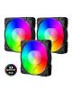 Redragon GC-F007 Computer Case Cooling Fan Pack Of 3 - On Installments - IS-0124