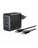 Joyroom Gan Ultra 67W Fast Charger With Type C To C Cable Black (TCG02) - ISPK-0094