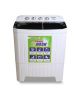 Kenwood Top Load Semi Automatic Twin Tub Washing Machine 11kg - Black Flower (KWM-231159) - On Installments - IS-0081