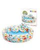 Intex 3 Ring Fish Bowl Inflatable Pool With Ball and Tube (59469) - On Installments - IS-0134