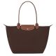 Longchamp Women Large Le Pliage Tote Bag - Ebony
