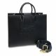 Coach Ace Tote 26 CR681 Black Leather Shoulder Bag