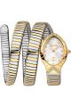 Just Cavalli Specchio Snake Women Analogue Watch Two Tone - Silver & Gold