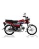 Honda CD 70 - 2024 Model-Red - On Installments - IS-0142