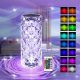 Crystal Lamp, Rose Diamond Table Lamp, 16 Colors RGB With Touch And Remote Control - Only For Karachi (SELF PICKUP).