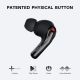 Tribit Flybuds C1 Qualcomm QCC3040 Bluetooth 5.2, 4 Mics CVC 8.0 Call Noise Reduction 50H Playtime Clear Calls Volume Control True Wireless Bluetooth Earbuds Earphones