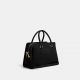  Coach Mini Darcie Carryall bag in black crossgrain leather
