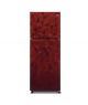 PEL Glass Door Freezer-on-Top Refrigerator 8 Cu Ft Maroon Prism (PRGD-2200) - On Installments - IS-0133