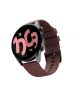 Ronin Smart Watch (R-08)-Black and Maroon - On Installments - IS-0108