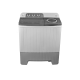 BOSS Twin-Tub Washing Machine K.E 6550-BS-S Gray (7.5-Kgs)