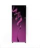 PEL Glass Door Freezer-on-Top Refrigerator 9 cu ft Purple Blaze (PRGD-2350) - On Installments - IS-0160
