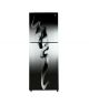 PEL Curved Glass Door Freezer-on-Top Refrigerator 13 cu ft (PRCGD-21960)-Blaze Grey - On Installments - IS-0160