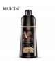 Muicin 5 in 1 Hair Color Shampoo With Ginger & Argan Oil - Black 400ml  - ISPK-0157
