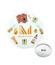 Muicin Cute Handheld Makeup Mirror - (MAC)  - ISPK-0157