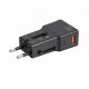 Faster 20W PD Adapter Black (FUC-670) - On Installments - IS-0087