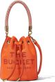 Marc Jacobs Grained Calfskin The Bucket Bag - Orange Red