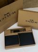 Coach Men’s Wallet and Keychain Gift Set - BLACK