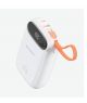 Westpoint Digital Display 10000mAh Powerbank White (WP-1000) - On Installments - IS-0174