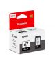 Canon PG-47 Black Fine Cartridge (9057B001AA) - On Installments - IS-0173