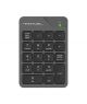 A4tech Fstyler 2.4G Wireless Numeric Keypad (FGK21C)-Grey - On Installments - IS-0172