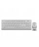 A4Tech Fstyler Wireless Mouse & Keyboard Set White (FG1010S) - On Installments - IS-0172