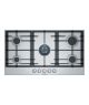 Bosch Series 6 90cm Stainless Steel Gas Hob (PCQ9B5O90M) - On Installments - IS-0185