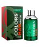 Benetton Colors Man Green Eau De Toilette For Men 100ml  - On Installments - IS-0180