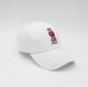 Polo Bear Twill Ball Cap in white