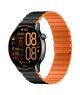 Glorimi M2 Max Bluetooth Smart Calling Watch-Black & Orange - On Installments - IS-0194