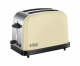 Russell Hobbs Colours Plus 2 Slice Toaster (RU-23334)-Cream - On Installments - IS-0196