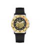 Timezone Monarch Chrono Watch For Men Gold Twotone (TZ-1311)-Black - On Installments - IS-0205
