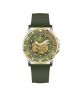 Timezone Monarch Chrono Watch For Men Gold Twotone (TZ-1311)-Green - On Installments - IS-0205