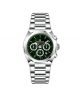 Timezone Chronograph Arcadia Watch For Men (TZ-1324)-Green - On Installments - IS-0205