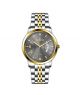 Timezone Prisma Spectra Watch For Men Two Tone Gold  (TZ-1332)-Grey - On Installments - IS-0205