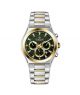 Timezone Timeshift Chrono Watch For Men (TZ-1328)-Green - On Installments - IS-0205