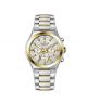 Timezone Timeshift Chrono Watch For Men (TZ-1328)-White - On Installments - IS-0205