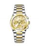 Timezone Chronograph Drift Watch For Men Two Tone Gold (TZ-1324)-Gold - On Installments - IS-0205