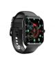 Yolo Supreme Plus Smartwatch-Black - On Installments - IS-0207