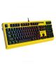 A4Tech Bloody RGB Mechanical Gaming Keyboard Punk Yellow (B810RC) - On Installments - IS-0043