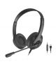 A4tech Fstyler Stereo Headphone (FH100U)-Black - On Installments - IS-0095