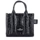 Marc Jacobs The Mini Tote Bag in Croco Leather - Black
