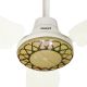 Orient Ceiling Fan AC/DC Inverter RF Technology Dubai - Cream Oak Wood - 56 inch