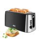 Anex 4 Slice Toaster Black (AG-3007) 2 Year Warranty - On Installments - IS-0225