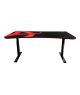 Arozzi Arena Full-Surface Mouse Pad Gaming Desk Black/Red - On Installments - IS-0030